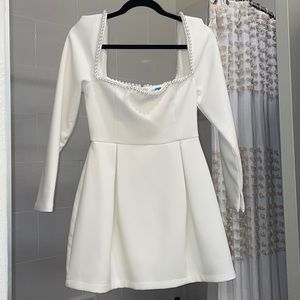 Odd Muse The Ultimate Muse Pearl Dress in White